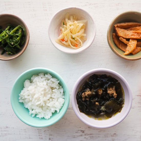 Korean Seaweed Soup Baby Recipe