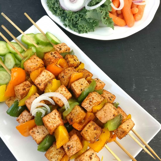 Paneer or Tofu Tikka Video Recipe