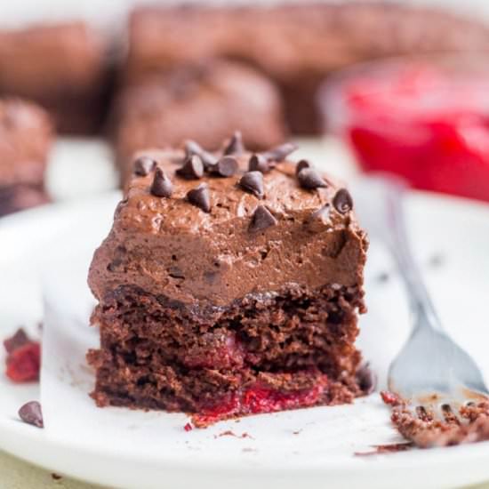 CHOCOLATE CHERRY CAKE