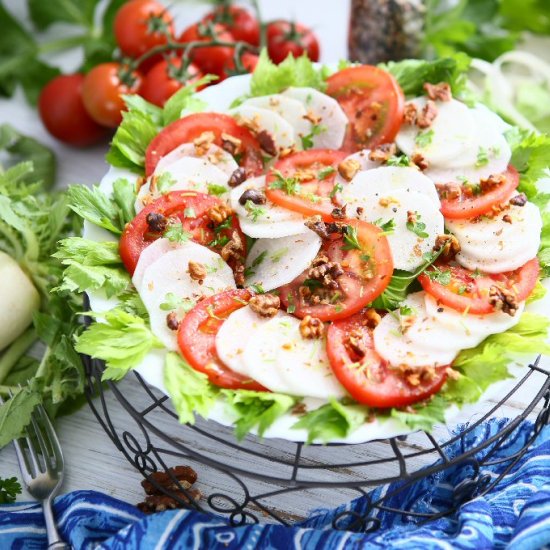 Radish Tomato Salad with Celery