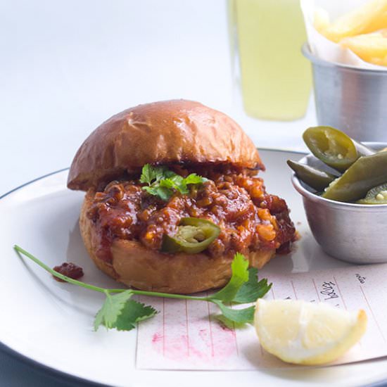 Cauliflower and Beef Sloppy Joe