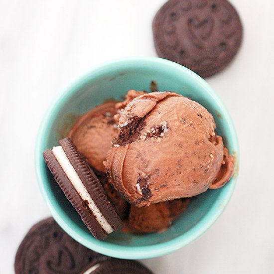 Chocolate milk & cookies ice cream