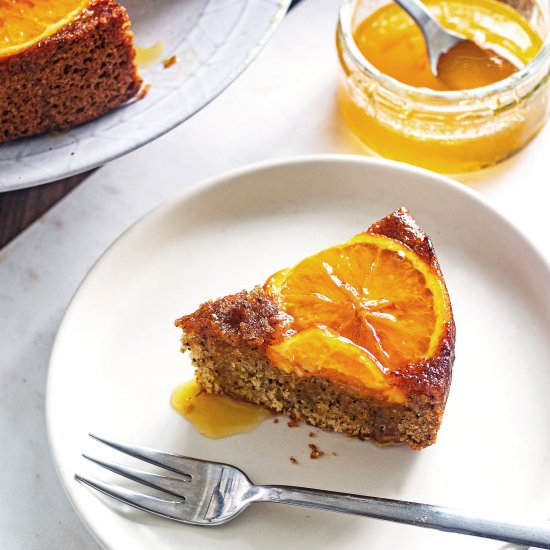 Moist orange cake