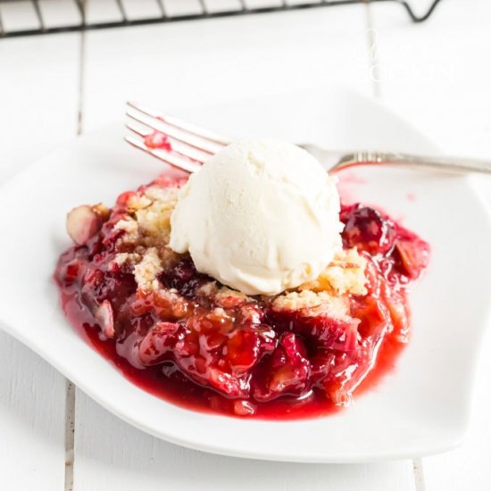 Rhubarb Crumble Recipe