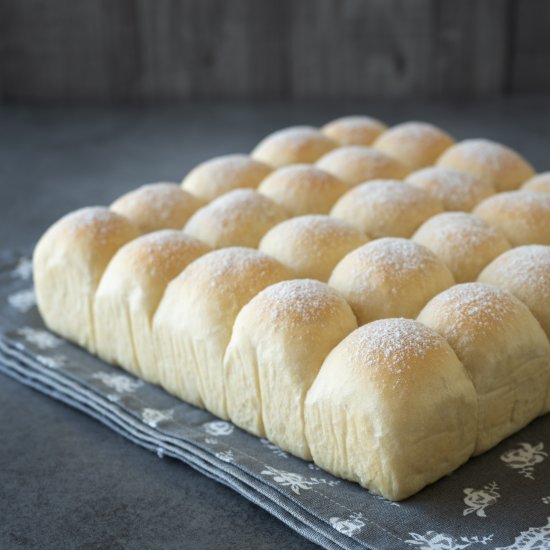 Soft & Fluffy Milk Buns