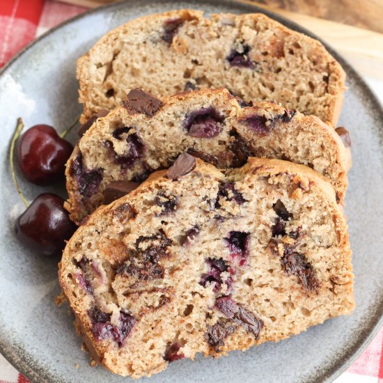 Dark Chocolate Chunk Cherry Bread