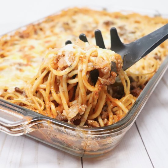 Spaghetti Bake Lower-Calorie