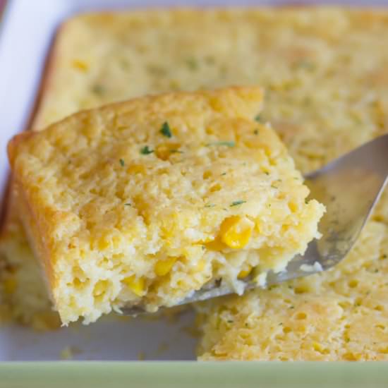 Easy Corn Soufflé