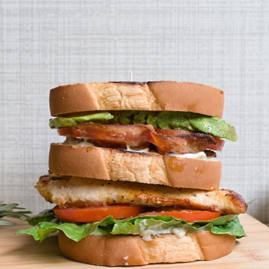 Rosemary Lemon Chicken Club