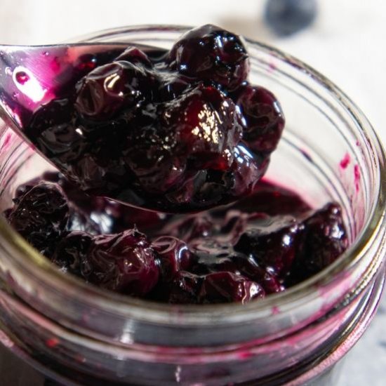 Quick & Easy Blueberry Compote