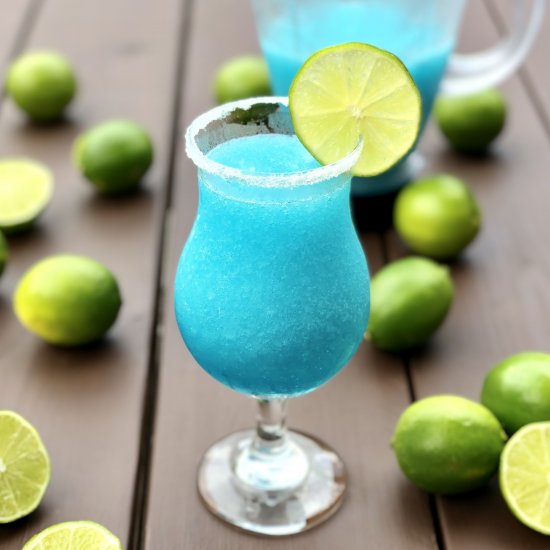 Blue Lagoon Margaritas