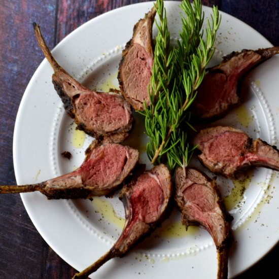 Honey Herb Crusted Rack of Lamb