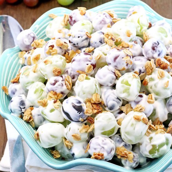 Best Creamy Grape Salad