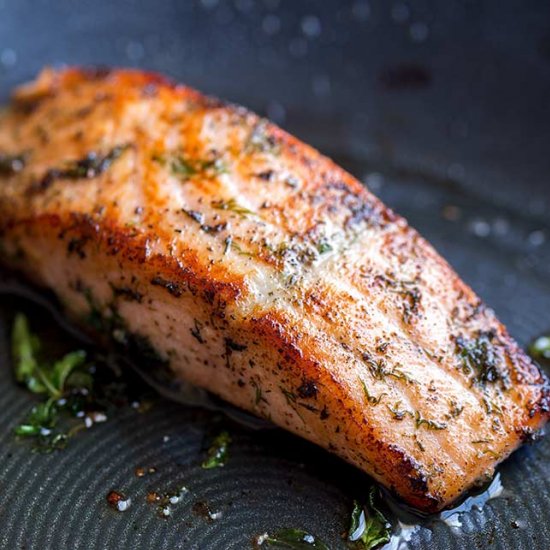 Greek Salmon with Lemon and Dill