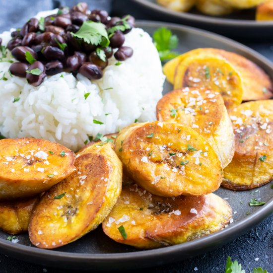 Crispy Fried Plantains