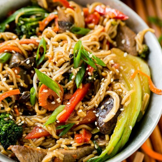 QUICK/EASY 15 MINUTE BEEF STIR FRY