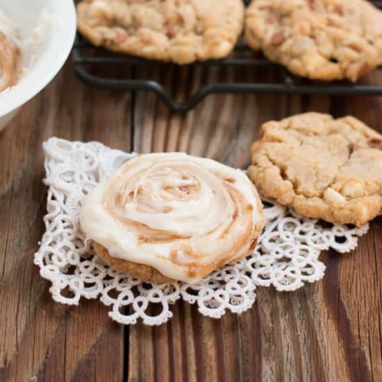 CINNAMON ROLL COOKIES