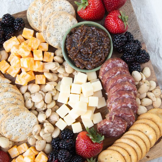 Summer Cheese Board