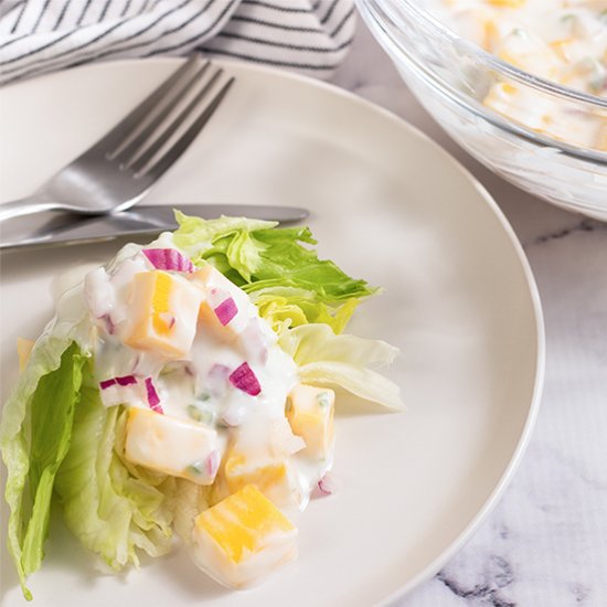 Chunky Mango Yogurt Salad Dressing