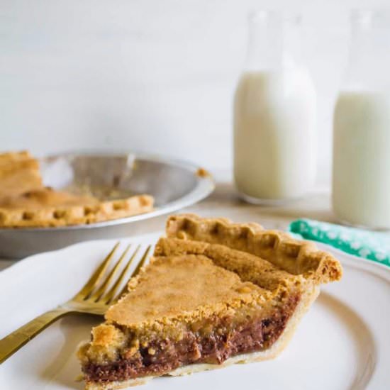 Chocolate Chip Cookie Pie