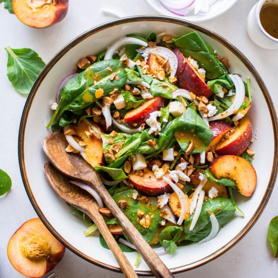 Summer Peach Salad