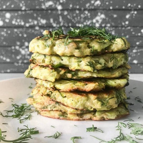 Zucchini pancakes