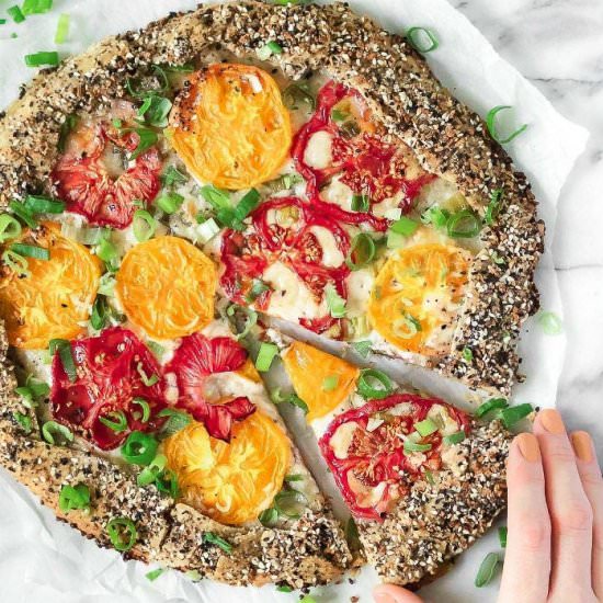 Tomato + Green Onion Galette | V+GF