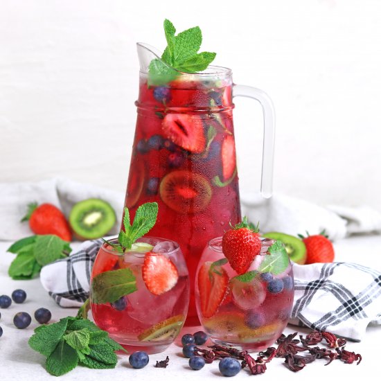 Hibiscus Iced Tea