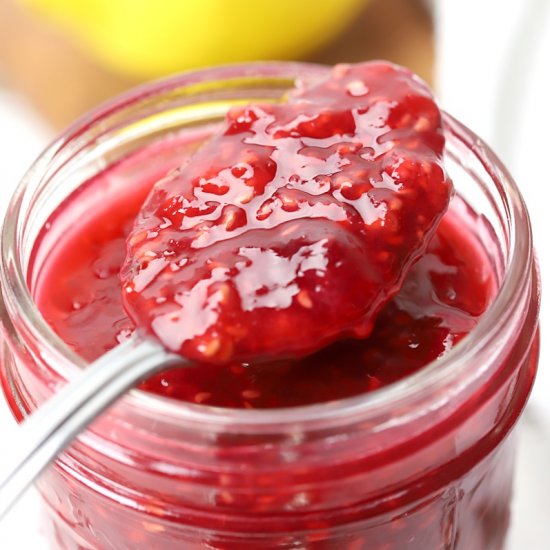 Raspberry Freezer Jam