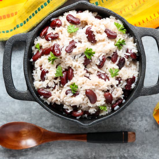 Coconut Red Beans & Rice