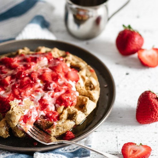 Gluten-Free Oat Flour Waffles