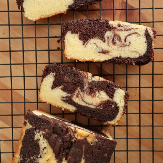 marble loaf cake