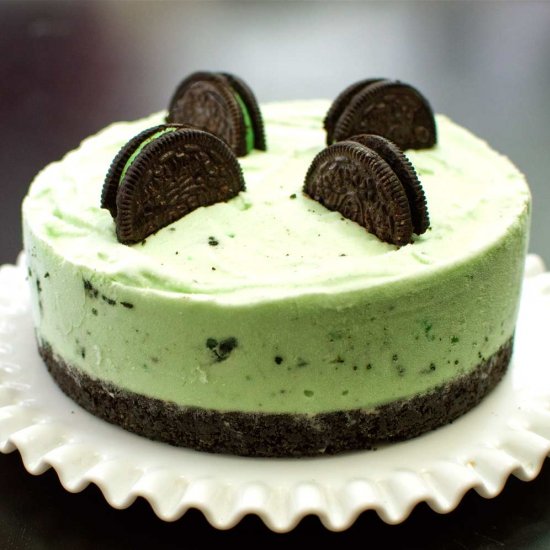 Mint Oreo Ice Cream Pie