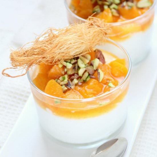 Apricot Dessert Cups