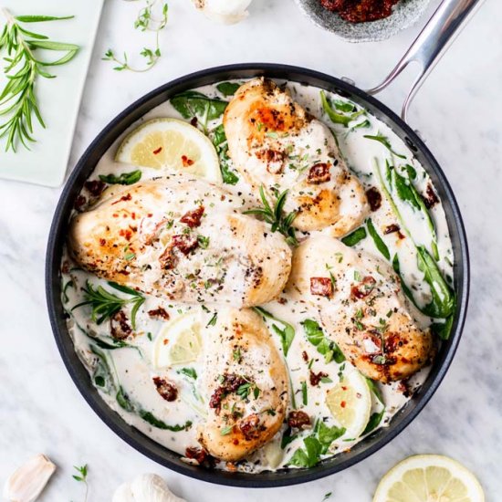 Creamy Tuscan Garlic Chicken