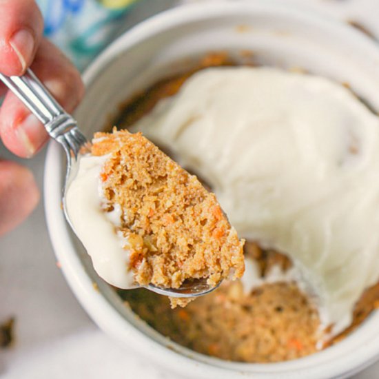 Healthy Mug Cake in the Microwave