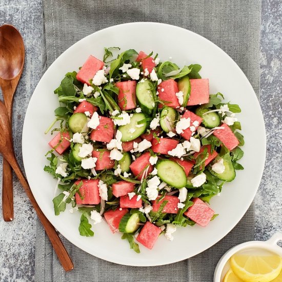 Watermelon, Mint and Feta Salad