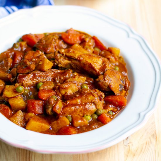 Homemade Japanese Chicken Curry