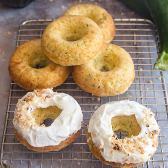 Easy Zucchini Baked Donuts