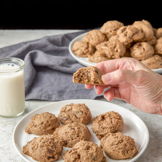 Chocolate Cream Cheese Cookies