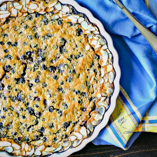 Gluten-Free Blueberry Clafoutis