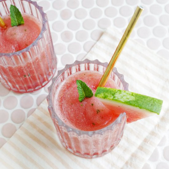 Watermelon Mint Frosé