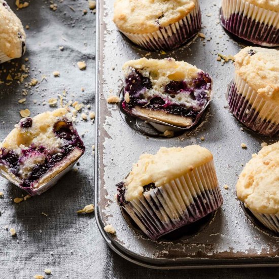 Blueberry Pie Muffins