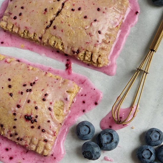 Homemade Blueberry Pop Tarts