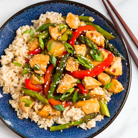 Teriyaki Chicken Stir Fry