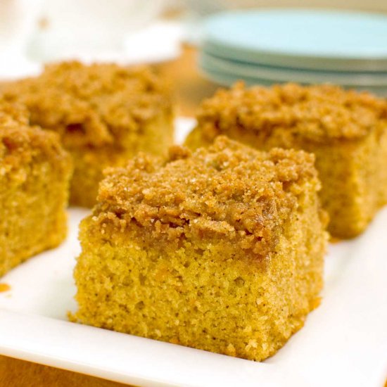 Sweet Potato Crumb Cake