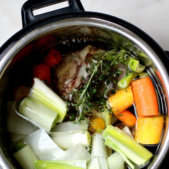 Instant Pot Beef Broth Recipe