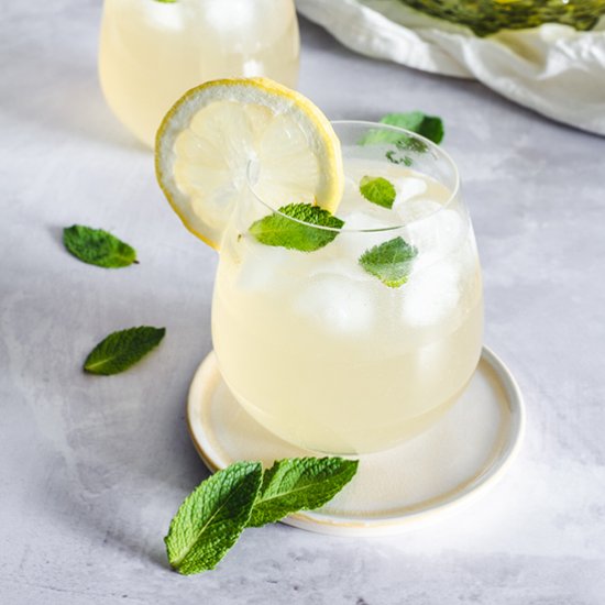 Lemon, Lime and Mint Soft Drink