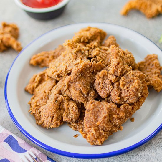 KFC-style vegan fried chicken