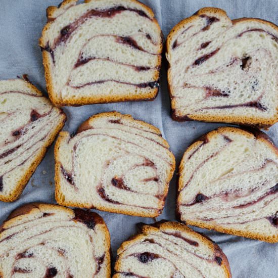 BLUEBERRY BABKA